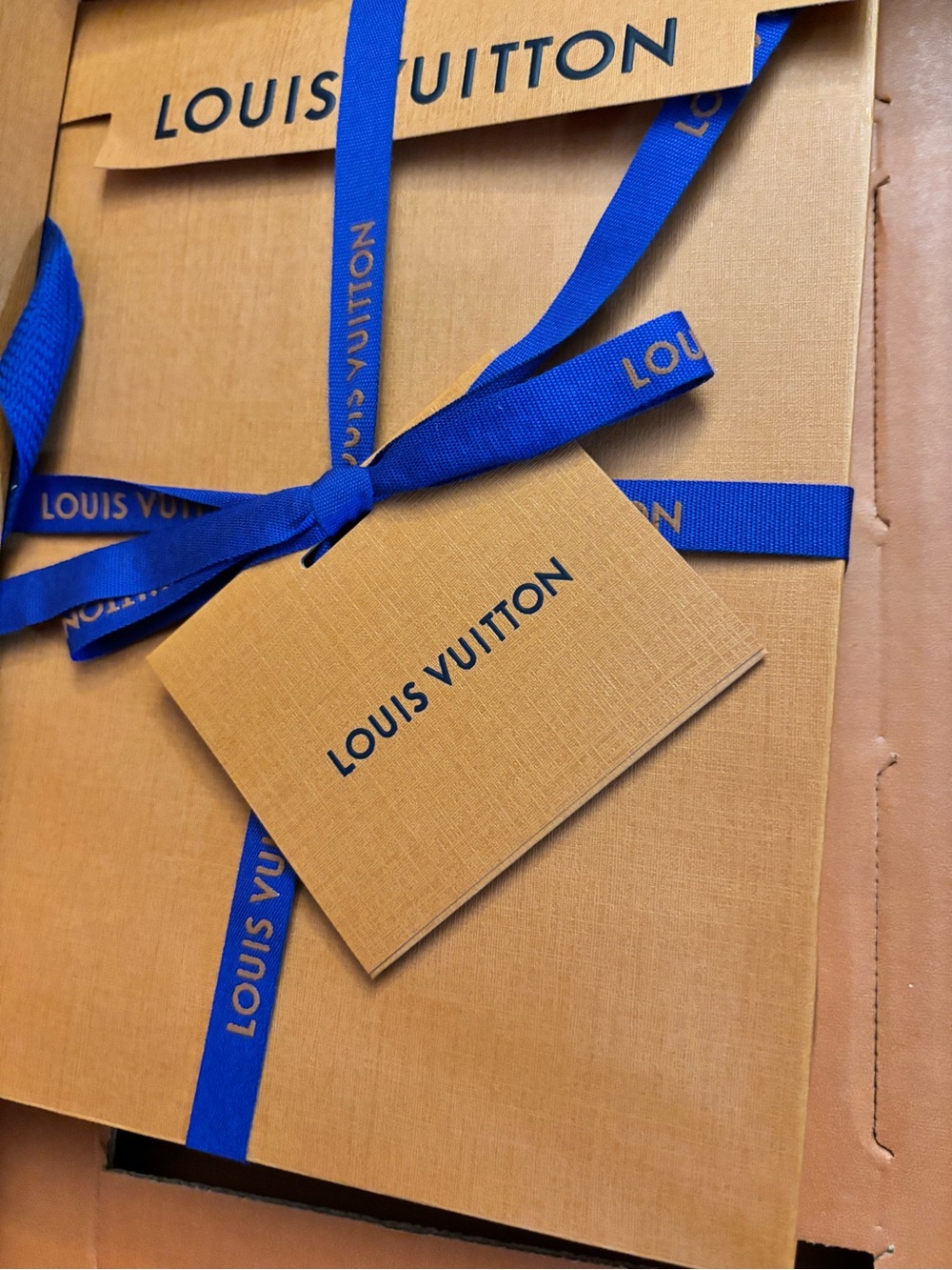 Louis Vuitton Blue Denim Monogram Notebook - New - Sold out - with box - Picture 4 of 4